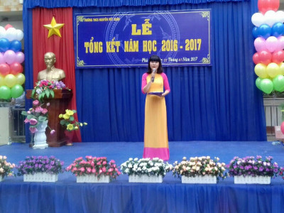 Lễ tổng kết năm học 2016 - 2017