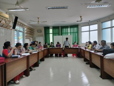 Trường THCS Nguyễn Viết Xuân tổ chức họp GVCN các lớp