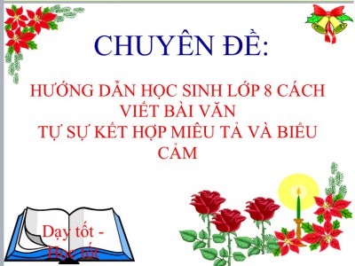 Trường THCS Nguyễn Viết Xuân tổ chức chuyên đề môn Ngữ văn