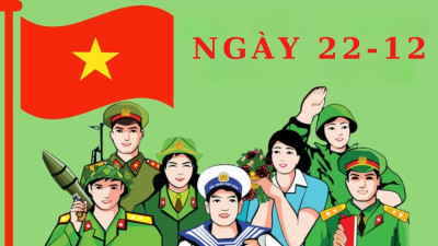 Tuyên truyền chào mừng ngày 22/12