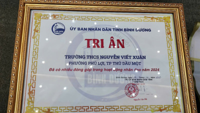 Trường THCS Nguyễn Viết Xuân tổ chức Hội nghị Phụ huynh học sinh toàn trường lần 3, năm học 2024 - 2025